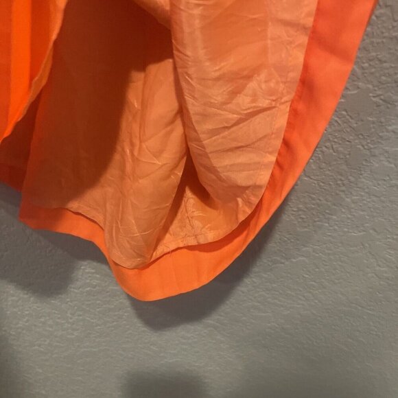 J Crew Factory Womens Ladies Cami Dress 43785 Coral Size 8 Pockets Lined Summer - Picture 5 of 13